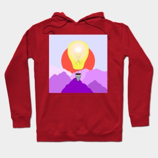 Retro Hot Air Balloons Balloon Hoodie